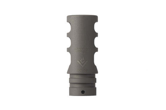 The VG6 Gamma 762 High Performance Muzzle Brake features a bead blasted finish